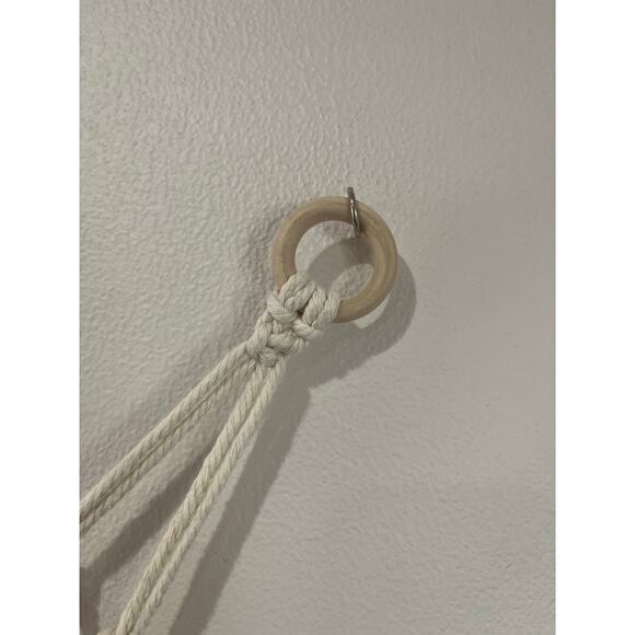 Boho Net Wall Art Tapestry Hammock Moon & Star - Picture 4 of 7